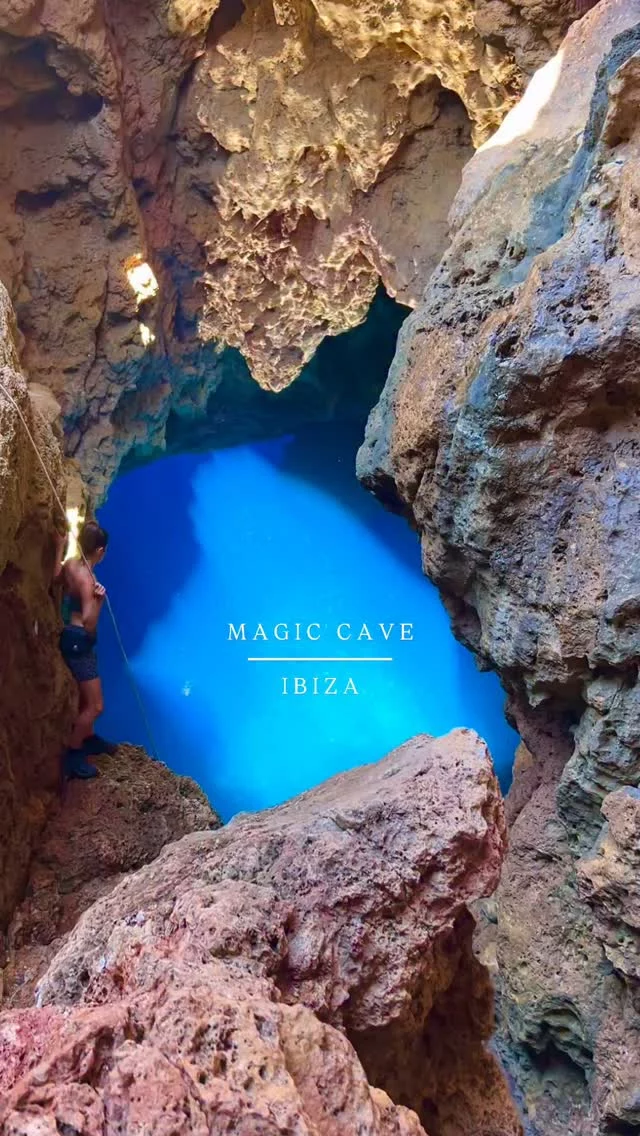 One of the most magical place in Ibiza ✨

Join our hiking tours to discover it !! 🧗

❌ Strictly forbidden and dangerous to jump into the cave, we take you to a beautiful spot next to for cliffjump, swim and snorkel 🤿

Save this post ✔️

Follow us : @intotheislandibiza 🌴

#ibiza #ibz #intotheislandibiza #hiddenbeach #ibiza2025 #ibizaexcursions #ibizatours #ibizaexperience #secretbeach #hiddengems #paradise #secretibiza #ibizahike #ibizaparty #ibizanight #ibizaboat #ibizanightclub #ushuaiaibiza #ibizabeach #esvedra #calacomte #formentera #spain #summer #ibizaoutdooractivities #ibizalife #reel #viralreels #instaviral #viralvideos